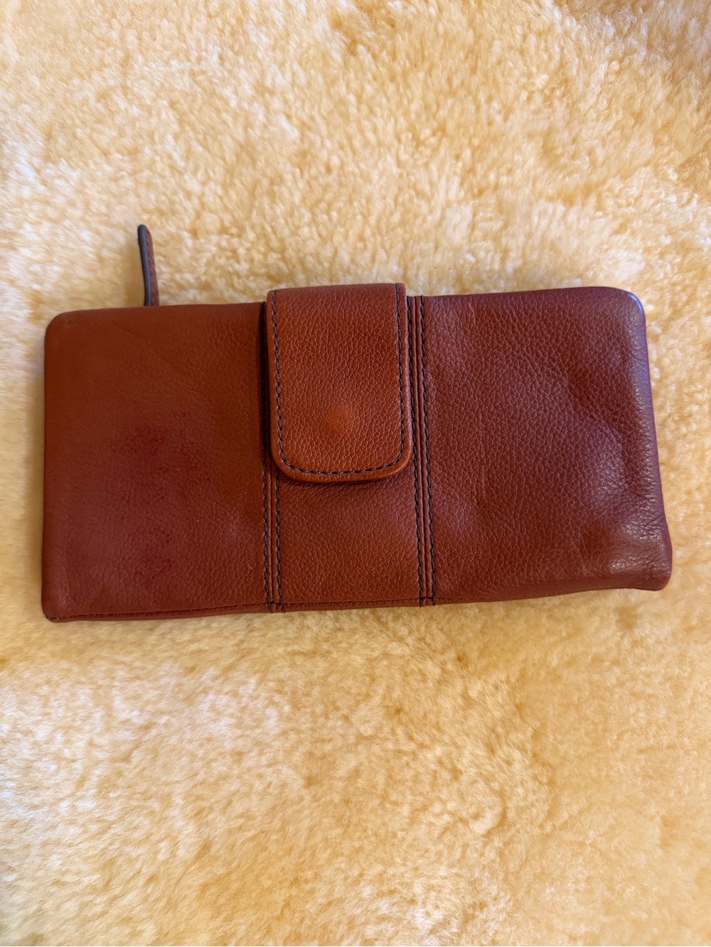 Fossil Ella Brown Leather Wallet - new